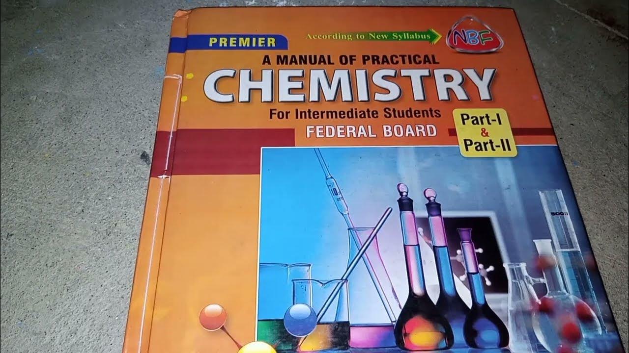 Fbise Hssc Practical notebook of chemistry•How to make practical