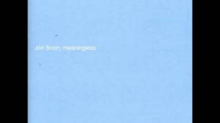 Video thumbnail of "Jon Brion - Meaningless"