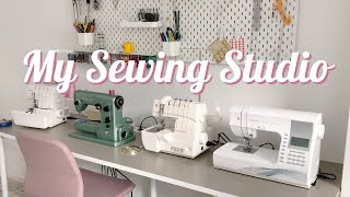Sewing Studio Tour - My New Sewing Room