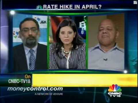 Haseeb Drabu, Chairman of Jammu & Kashmir Bank said that another hike in interest rates is likely in April. PART1