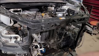 Pulling apart my rollover KIA Soul that I bought from an auction