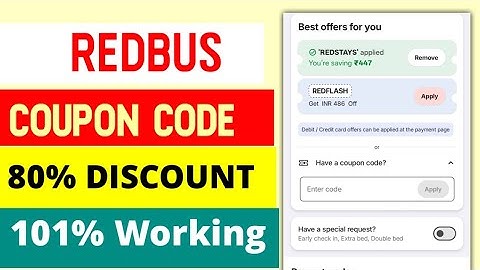 redbus coupon code | redbus discount coupon | redbus promo code