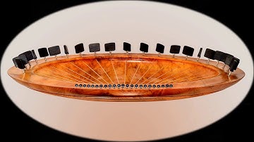 Swan-Song Lyre Bowl in Yew