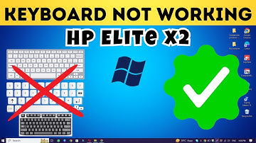 Hp Elite x2 Keyboard Not Working || Keyboard Keys not Working In Windows 10 and 11
