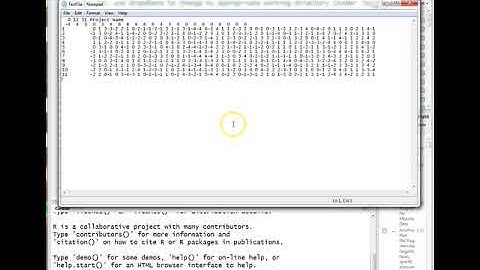 DAT File for Q Analysis