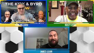Episode 49 Speed and Agility Coach James Lujan joins Kirk and Byrd to talk about all things training