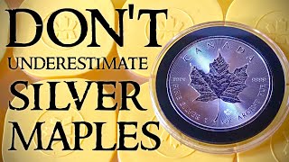 Why You NEED to Be Stacking Silver Maple Leaf Coins