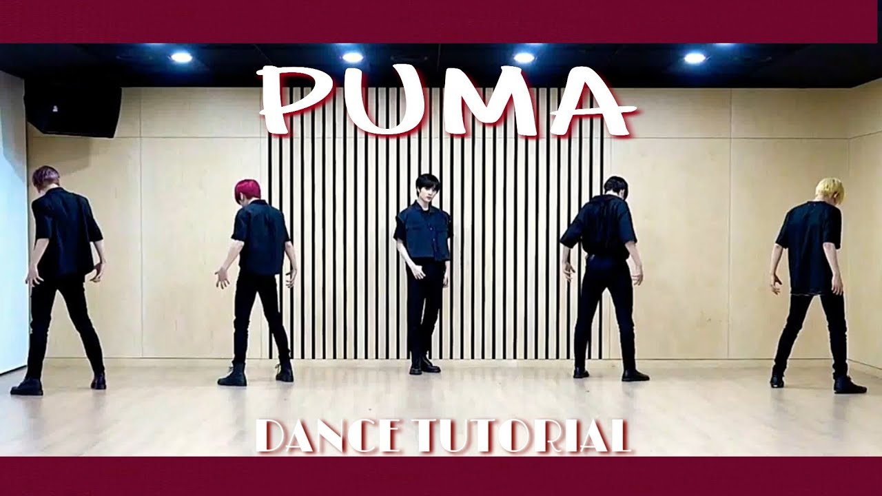 TXT PUMA [DANCE TUTORIAL SLOW MIRRORED] YouTube