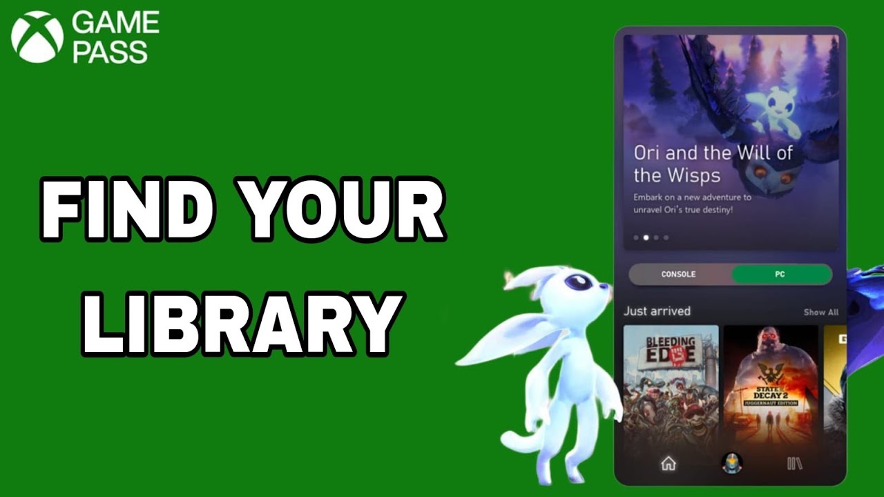 How To Find Your Library On Xbox App - YouTube