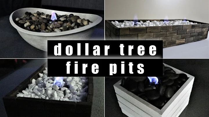 Dollar Tree DIY Tabletop Fire Pits [UNDER $10] 2020