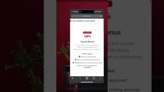 How To Claim Your 100 Topup Deposit Bonus