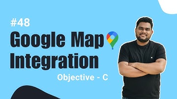 Google Map Integration in Objective-C (Hindi)