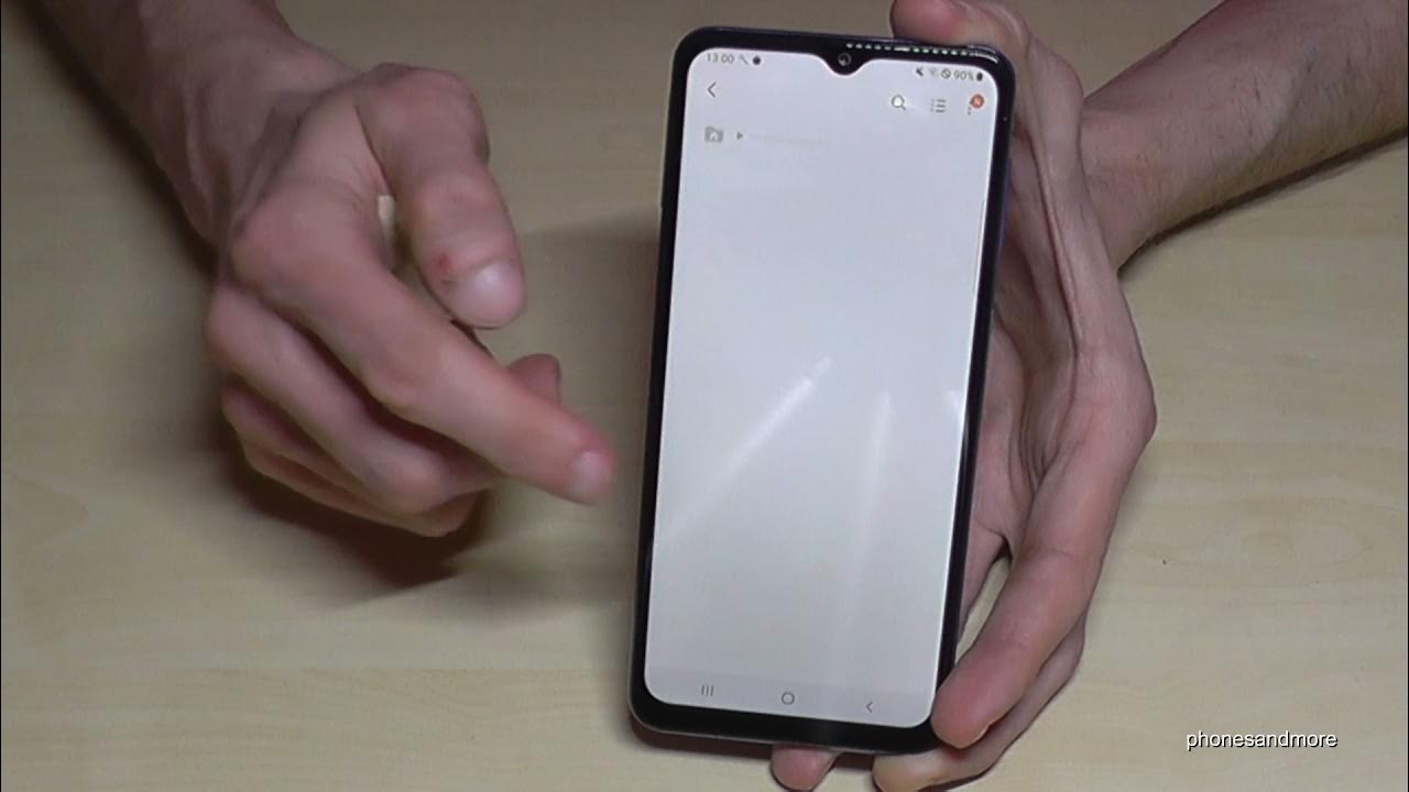 Samsung Galaxy A32 (5G) How to transfer data from internal storage to