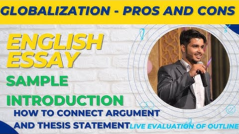 Essay Introduction on Globalization | How to pass English Essay in CSS 2023 | CSS 2024 Essay Topics