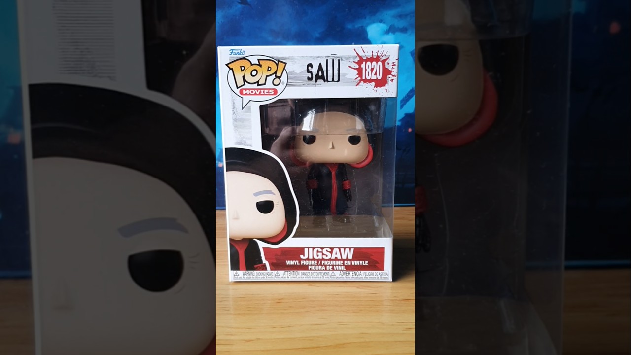 Funko Pop! Movies Saw Jigsaw Vinyl Figure Unboxing