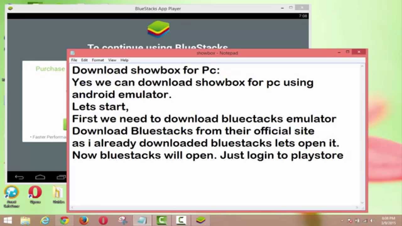 Showbox For Pc - Download and Install Showbox on Pc