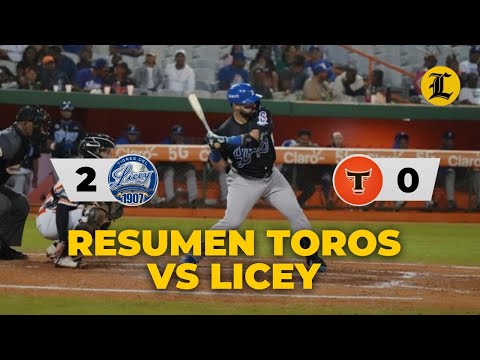 RESUMEN LICEY VS TOROS 16 DIC PELOTA INVERNAL