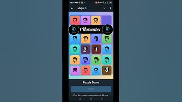 1 November major Puzzle solved 🧩#majorpuzzledurov #airdrop #major #puzzle #miningapp #earning