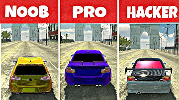 DRIFT BATTLE: NOOB VS PRO VS HACKER (CAR PARKING MULTIPLAYER)