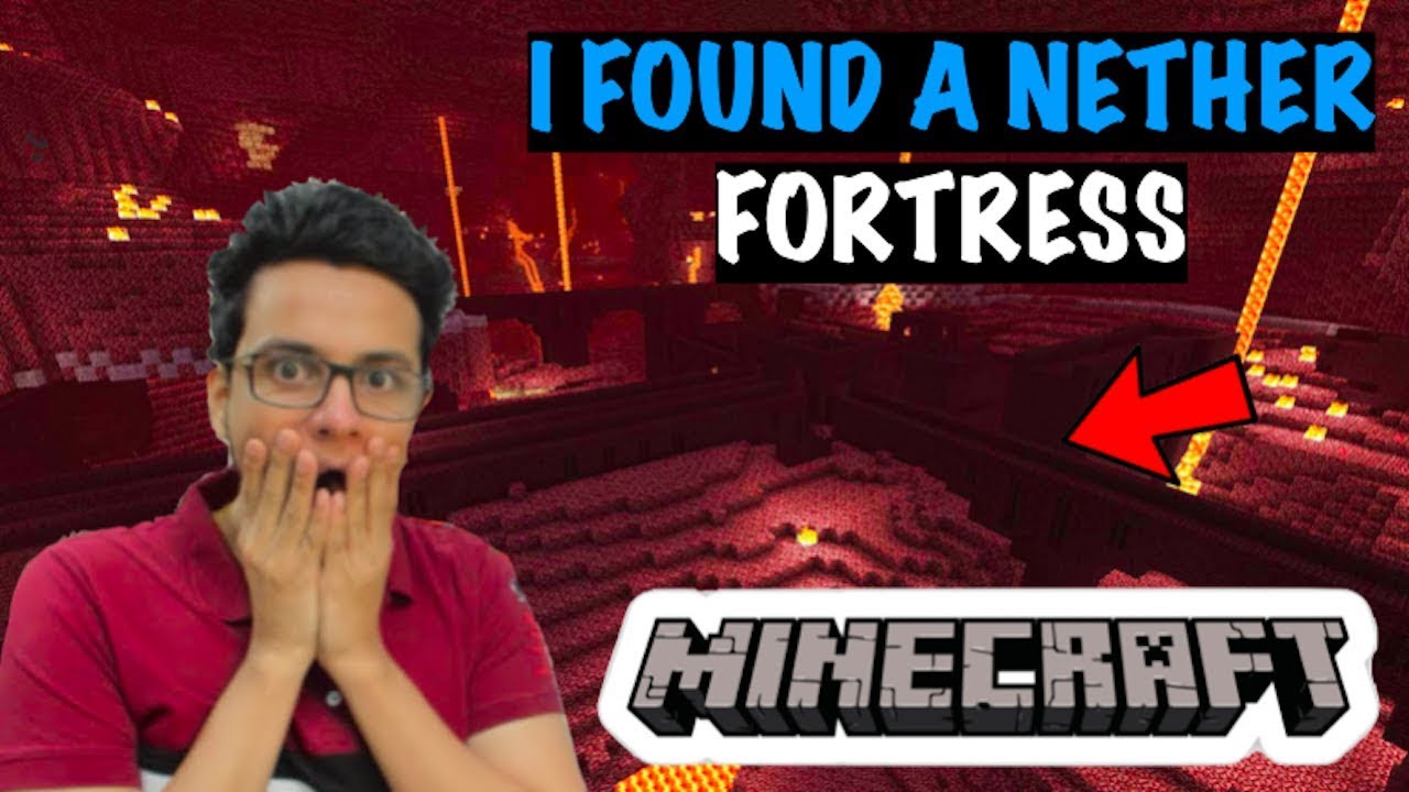 I Found a Nether Fortress in Minecraft - YouTube