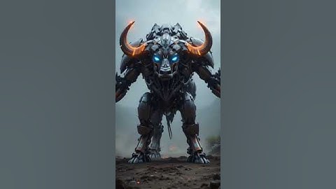 Transformer + Buffalo 🦬#animation #transformers #fusion #transaction #ai #hybrids #ai