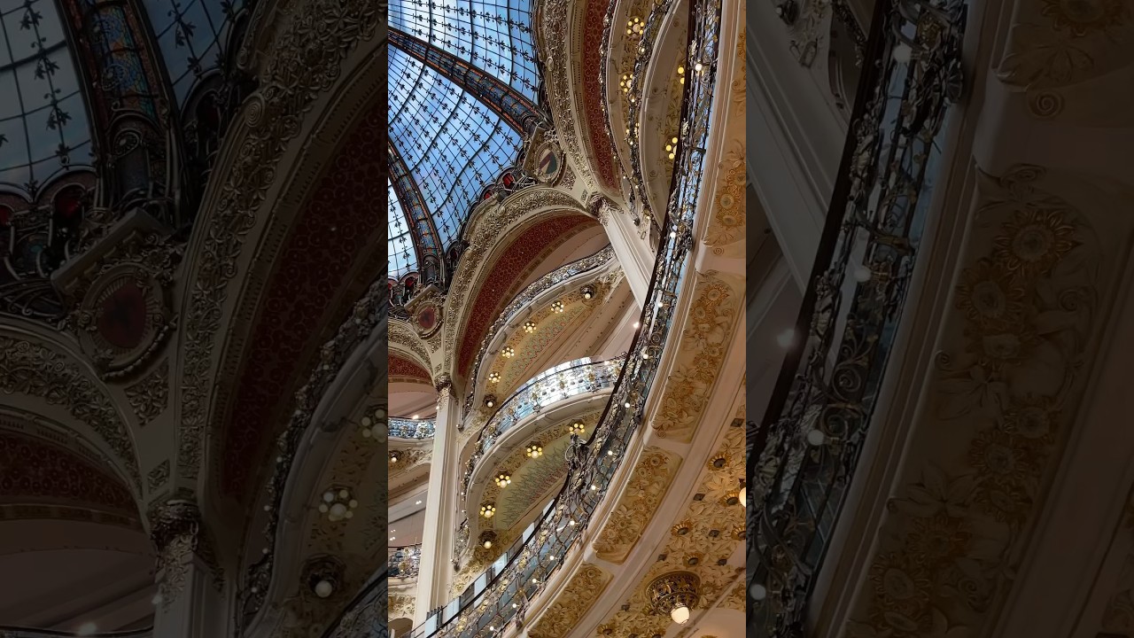 Paris Galeries Lafayette | Париж Галереи Лафайет