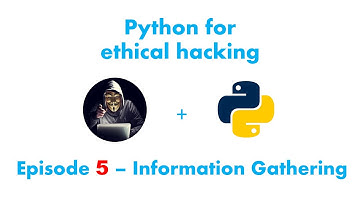 Information gathering | Python for ethical hacking 5#
