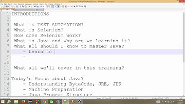 1 - 5 - What is required to master Java for Selenium [Selenium-Java-Basic-To-Expert]