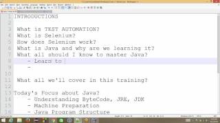 1 - 5 - What is required to master Java for Selenium [Selenium-Java-Basic-To-Expert]