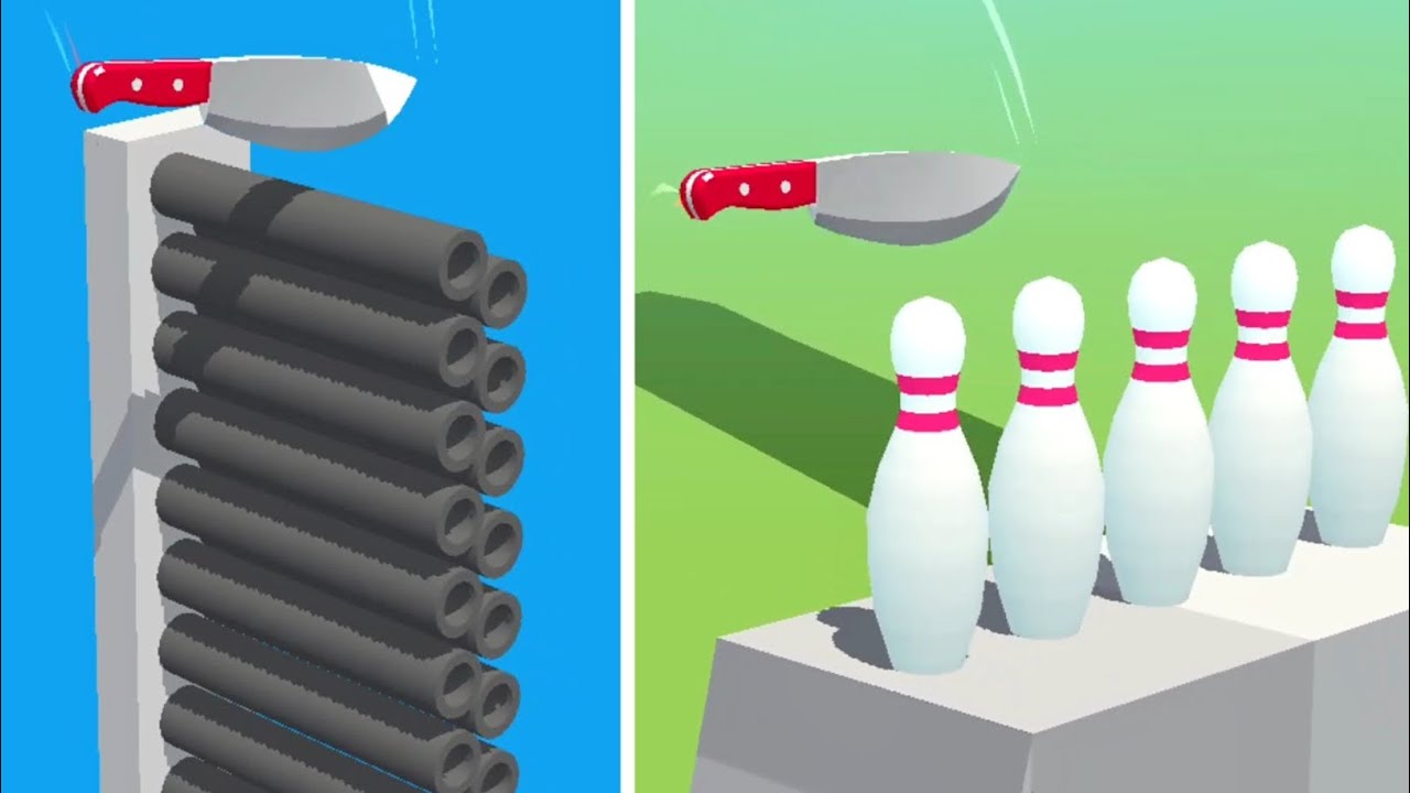 Slice It All Gameplay! Satisfying and Relaxing ASMR Slicing Video