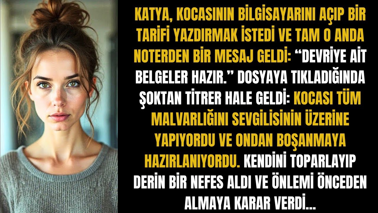 KOCASININ BİLGİSAYARINI AÇTI VE GERÇEĞİ GÖRDÜ: TÜM MALLAR SEVGİLİSİNE GEÇİYORDU!