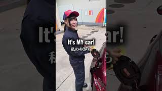嫁の車で嫁に会いに行く⛽️ エネオス千里山店 #ロードスター #nd #mx5 #mazda
