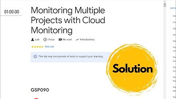 Monitoring Multiple Projects with Cloud Monitoring | Solution | #qwiklabs #GSP090