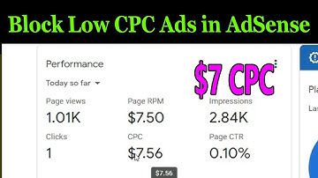 How To Block Low CPC Ads in AdSense || Increase AdSense CPC (Cost-Per-Click) upto $7