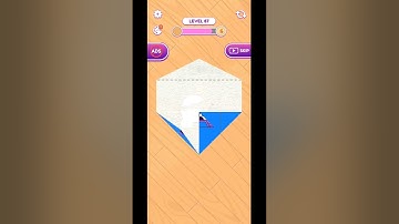 Paper Fold Gameplay (Android, iOS) Level 87  #funnygame #PaperFold #androidgame