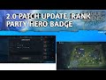 WILD RIFT 2.0 PATCH UPDATE | RANK PARTY | HERO BADGE AND MORE