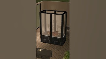 Custom fireplace & chimney idea for The Sims 2 | No CC or mods