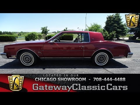 1983 Buick Riviera T-Type Stock #1408-CHI