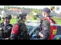 Policie ČR: Přepadení transportního vozu. Naštěstí to není realita, ale cvičení.