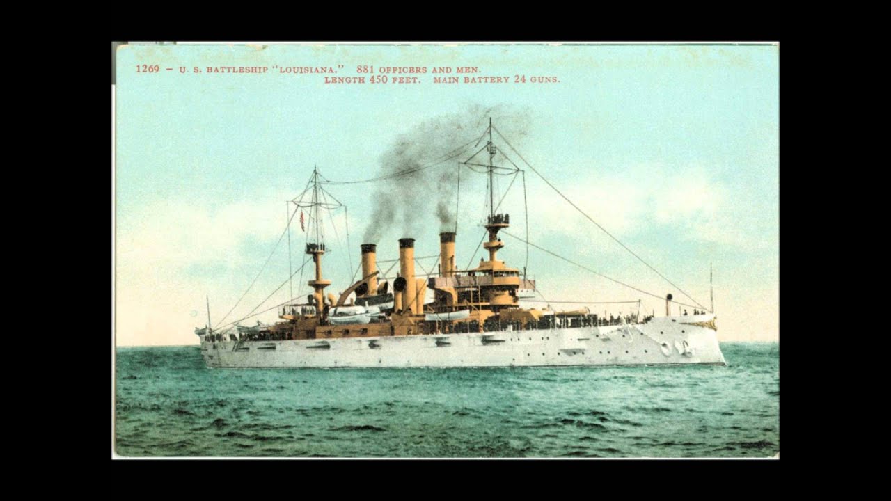 1904 USS LOUISIANA BB 19 Us Navy Battleship Facts History Info YouTube 1904-uss-louisiana-bb-19-us-navy-battleship-facts-history-info-youtube