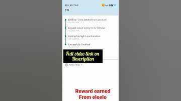 Rewards earned from Eloelo      #CRAZY ADv  Link:-#https://youtu.be/sB5DxChmPOo