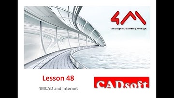4MCAD v.16 English - Lesson 48/55 - 4MCAD and Internet