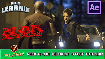 The Flash Peek-a-Boo Teleport After Effects Tutorial! | Film Learnin
