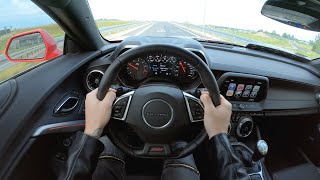 CHEVROLET CAMARO SS 6.2. V8 455 KM | POV Onboard Drive 4K