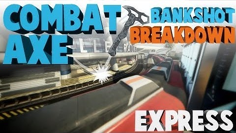 BO2 Tutorials: Combat Axe Bankshot Breakdown - Express (Tomahawk Spots) | HeroicBankshots