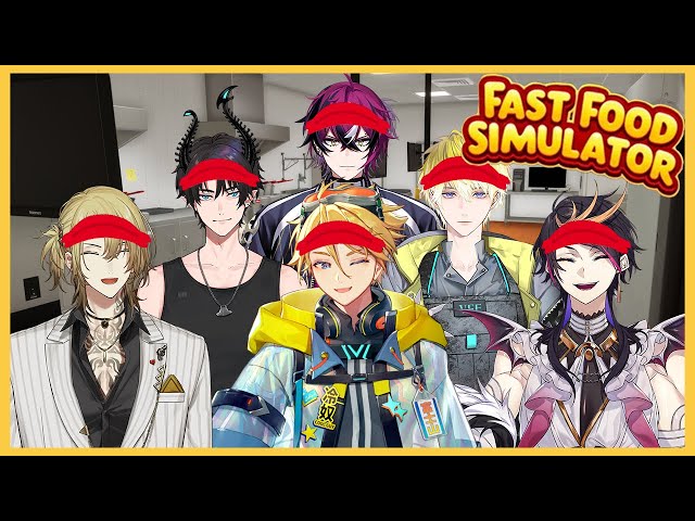 MALE VTUBERS OPENED A FAST FOOD RESTAURANT【NIJISANJI EN | Yu Q. Wilson】のサムネイル