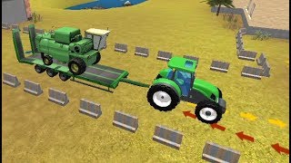 Tractor Simulator 3D: Harvester Transport #4 tractor transport game, Android Gameplay screenshot 5