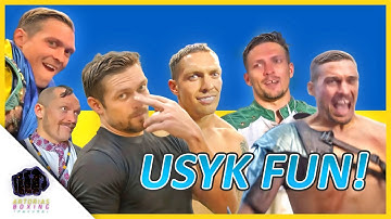 The Ultimate Oleksandr Usyk Funny Moments Video - Artorias Boxing