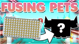 *NEW* PET SIMULATOR X FUSING OVER 1,000 GOLDEN PETS INSANE PETS AND MUCH MORE