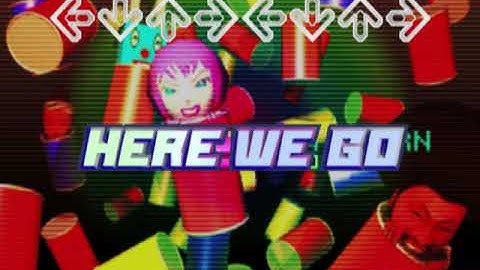 DDR Extreme USA gameplay - Custom Challenge Course (Doubles)